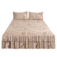 🛏️ 2026 Sale — Over 24,800 Sold!💐 3‑Piece Floral Ruffled Bed Skirt Set