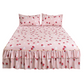 🛏️ 2026 Sale — Over 24,800 Sold!💐 3‑Piece Floral Ruffled Bed Skirt Set