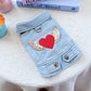 🎉 2026 Sale — Over 28 400 Sold!🔥 Cute Princess Denim Dog Jacket
