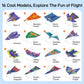 🎉 2026 Sale — Over 32 700 Sold!🔥 Creative DIY Paper Airplane Set For Kids