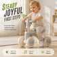 🎉 2026 Sale — Over 22,000 Sold! 🚲 Baby Balance Bike with Music & Lights – 4-Wheel Stability, LED Fun – Perfect First Bike for Toddlers! ✨