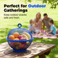 🍃 LIMITED-TIME 50% OFF! 🧺 Fruit basket with lid – Breathable, Drainable, Insect Proof ✨