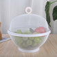 🍃 LIMITED-TIME 50% OFF! 🧺 Fruit basket with lid – Breathable, Drainable, Insect Proof ✨