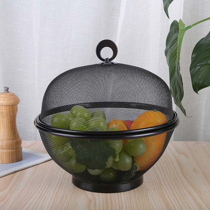 🍃 LIMITED-TIME 50% OFF! 🧺 Fruit basket with lid – Breathable, Drainable, Insect Proof ✨
