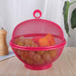 🍃 LIMITED-TIME 50% OFF! 🧺 Fruit basket with lid – Breathable, Drainable, Insect Proof ✨