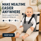 🎉 2026 Sale — Over 34,700 Sold!👶 Portable Baby High Chair Safety Harness Strap