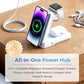 🔋 LIMITED‑TIME 50% OFF! ✨ 3‑in‑1 Foldable Magnetic Charging Stand – Multi‑device, Portable, With Night Light 📱