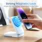 🔋 LIMITED‑TIME 50% OFF! ✨ 3‑in‑1 Foldable Magnetic Charging Stand – Multi‑device, Portable, With Night Light 📱