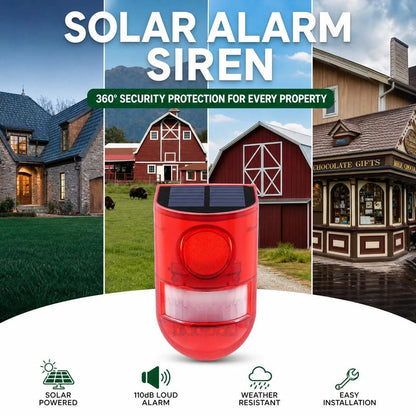 🎉 2026 Sale — Over 25,300 Sold!🌞 Solar Powered IR Motion Sensor Animal Repeller 110dB Alarm IP65 Waterproof ✨