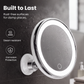 🎉 2026 Sale — Over 41,600 Sold!✨ 10x Magnifying Makeup Mirror with LED Light and Suction Cup