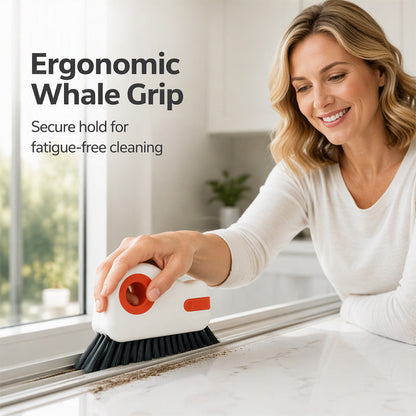 🧹 BUY 1 GET 1 FREE! ⚡ 2‑in‑1 Window Groove Cleaning Brush – Labor‑saving, Ergonomic, Durable ✨
