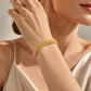 ✨ LIMITED‑TIME 50% OFF! 💫 14K Gold‑Plated Woven Mesh Bracelet – Glamorous, Eye‑Catching, Elegant ✨