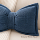 🎉 2026 Sale — Over 26,100 Sold!🎀 Soft Chenille Bow‑Shaped Throw Pillow