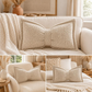 🎉 2026 Sale — Over 26,100 Sold!🎀 Soft Chenille Bow‑Shaped Throw Pillow