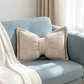 🎉 2026 Sale — Over 26,100 Sold!🎀 Soft Chenille Bow‑Shaped Throw Pillow