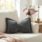 🎉 2026 Sale — Over 26,100 Sold!🎀 Soft Chenille Bow‑Shaped Throw Pillow