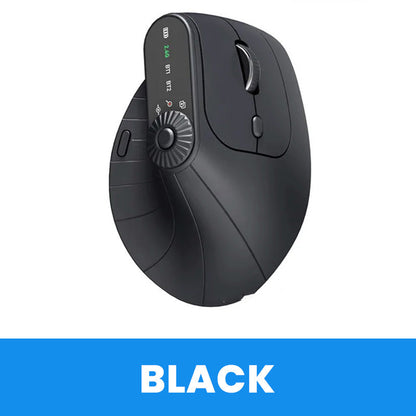 🎉 2026 Sale — Over 28,700 Sold!🖱️ Multi‑Device Bluetooth Ergonomic Mouse with Knob
