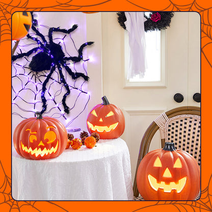 🕷️ LIMITED‑TIME 50% OFF! 👻 Halloween Black Spider Decoration with Light – Spooky, Eye‑Catching, Versatile ✨