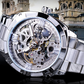 ⌚ 2026 Sale — Over 28,400 Sold!⚙️ Skeleton Automatic Watch for Men