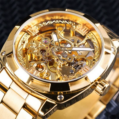⌚ 2026 Sale — Over 28,400 Sold!⚙️ Skeleton Automatic Watch for Men