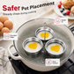 🎉 2026 Sale — Over 14,000 Sold! 🍳 3-in-1 Stainless Steel Egg Poacher – Poach, Steam, Bake – 304 Steel, Non-Stick Release, One Pan, Endless Breakfasts ✨