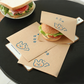 🥪 LIMITED‑TIME 50% OFF! 🧺 Grease‑Resistant Sandwich Paper Bags – Cute, Practical, Food‑Safe ✨
