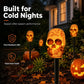 🎃 LIMITED‑TIME 50% OFF! 💀 Halloween Solar Skull Stake Lights – Spooky, Weather‑Proof, Easy‑Setup ✨