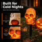 🎃 LIMITED‑TIME 50% OFF! 💀 Halloween Solar Skull Stake Lights – Spooky, Weather‑Proof, Easy‑Setup ✨
