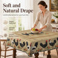 🍂 LIMITED‑TIME 50% OFF! 🐓 Rustic Vintage Rooster Tablecloth – Stylish, Waterproof, Atmospheric ✨