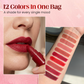💄 LIMITED‑TIME 50% OFF! ✨ 12 Mini Matte Lipsticks – Velvety, Portable, Pigment‑rich 🌸