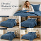 🛏️ LIMITED-TIME 50% OFF! ✨ 3-Piece Quilted Comforter Set with Shams – All-Season Microfiber