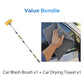🚙 LIMITED‑TIME 50% OFF! 💥 Extendable Car Wash Brush 152cm Long Handle – Labor‑Saving, Scratch‑Free, Water‑Through ✨