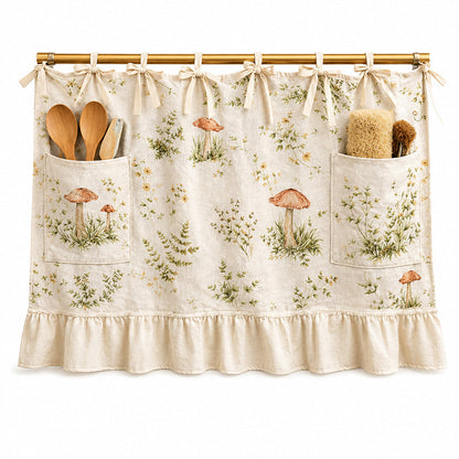 🍳 LIMITED‑TIME 50% OFF! ⚡ Oven Skirt Curtain with Pockets – Decorative, Storage‑friendly, Sturdy ✨