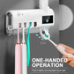 🚿 LIMITED-TIME 50% OFF! ✨ Wall‑Mounted UV Toothbrush Sanitizer – No‑Drill, Multi‑Function, Hygienic ✨