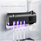 🚿 LIMITED-TIME 50% OFF! ✨ Wall‑Mounted UV Toothbrush Sanitizer – No‑Drill, Multi‑Function, Hygienic ✨