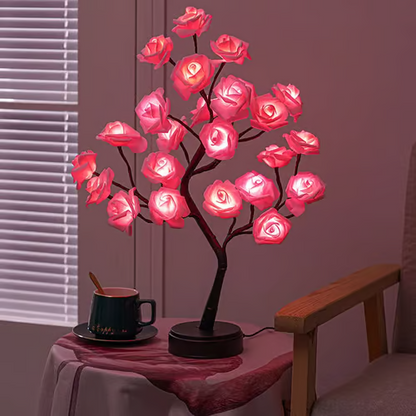 🌹 LIMITED‑TIME 50% OFF! ✨ Forever Rose Tree Lamp – Handmade, Decorative, Gift‑Ready 💝