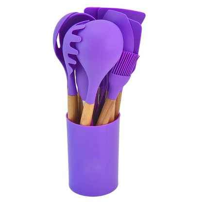 🍳 LIMITED‑TIME 50% OFF! ⚡ Complete Set Silicone Kitchen Utensils – Heat‑Resistant, Pan‑Safe, Comfort‑Grip ✨
