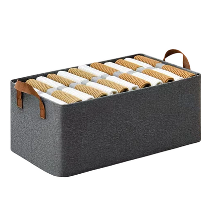 📢📢50% OFF !! ⏰Foldable Storage Basket with Handles