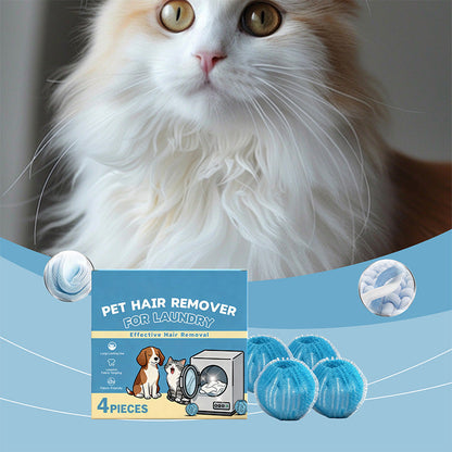 🐾 LIMITED‑TIME 50% OFF! 💣 No‑Snag Reusable Pet‑Hair Laundry Balls – Fabric‑Safe, Tangle‑Reducing ✨