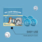 🐾 LIMITED‑TIME 50% OFF! 💣 No‑Snag Reusable Pet‑Hair Laundry Balls – Fabric‑Safe, Tangle‑Reducing ✨