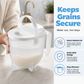 Hands-Free Rice Washer with Strainer