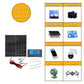 📢📢50% OFF !! ⏰Portable Waterproof Solar Panel Kit