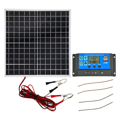 📢📢50% OFF !! ⏰Portable Waterproof Solar Panel Kit