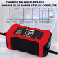 🚗 LIMITED-TIME 50% OFF! ⚡ Smart Car Battery Charger – 9-Stage Charge, Pulse Repair, LCD Display 🛡️