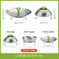 🍳 LIMITED‑TIME 50% OFF! ⚡ Stainless Steel Expandable Steamer Basket – Practical, Multi‑Purpose, User‑Friendly ✅