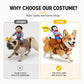 🤠 LIMITED‑TIME 50% OFF! ⚡ Funny Cowboy Rider Dog Costume – Soft Cotton Blend, Stable Saddle, Multi‑Size ✨