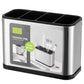🍴 LIMITED‑TIME 50% OFF! ⚡ Space‑Saving Stainless Steel Kitchen Utensil Holder – Tidy, Drainable, Compact ✨