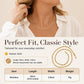 ✨ LIMITED‑TIME 50% OFF! ⚡ Women's Elegant Gold Plated Flat Chain Necklace – Chic, Delicate, Timeless