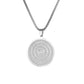 ✨ LIMITED‑TIME 50% OFF! ⚡ Stainless Steel Engraved Round Pendant Necklace – Tarnish‑Resistant, Polished, Two‑Tone ✨