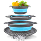 🥬 LIMITED‑TIME 50% OFF! ⚡ 3‑Piece Collapsible Colander Set – Foldable, Multi‑Size, Draining Base ✨